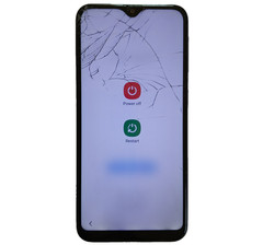 Samsung Galaxy A10e Verizon 32GB Black Android Cracked Fully Functional 2019
