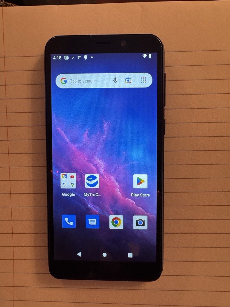 Cloud Mobile Stratus_C7 128GB Black Android 12 Dual SIM 8MP