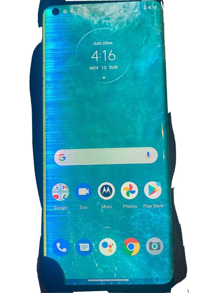 Motorola edge XT2063-3 – 256GB – Solar Black (Unlocked) (Single SIM)