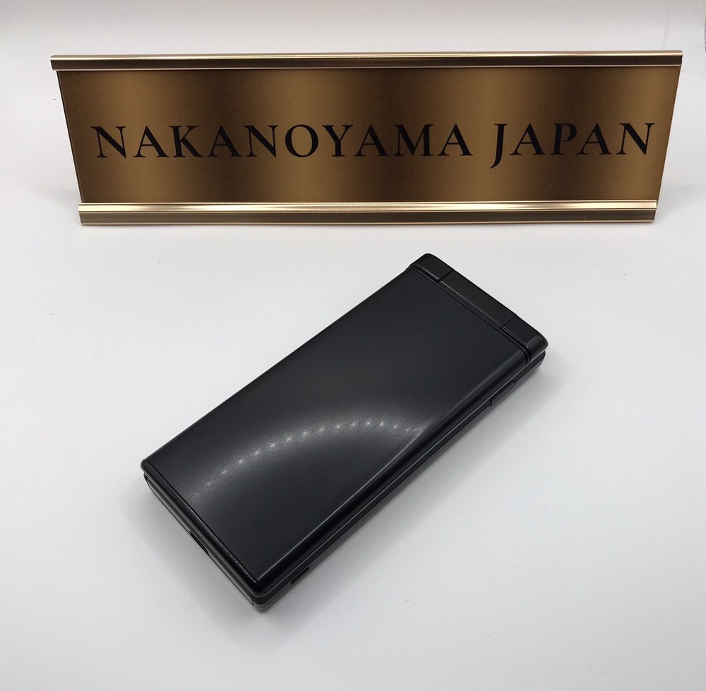 KYOCERA 701KC Black DIGNO KEITAI 2 Android Flip Phone Black SIM Unlocked Japan