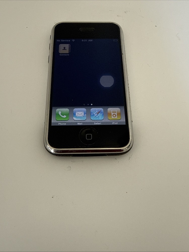 Apple iPhone 1st Generation – 8GB – Black – A1203 (GSM)