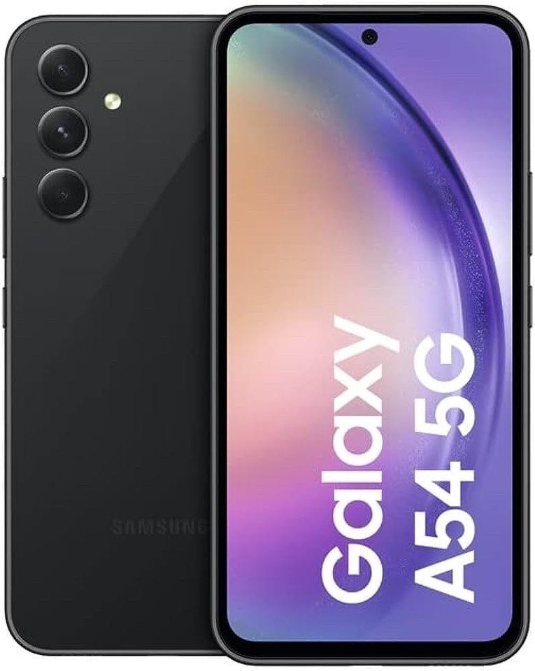 Samsung Galaxy A54 5G SM-A546U 128GB Black GSM Unlocked Very Good 1 Year Waranty