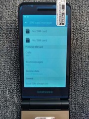 Samsung Galaxy Folder2 SM-G1600 Dual Sim 16GB Android LTE 3.8″ Flip Phone