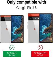 2PCS Screen Protector & Camera Lens Protector for Google Pixel 6 6.4 Inch Anti-S