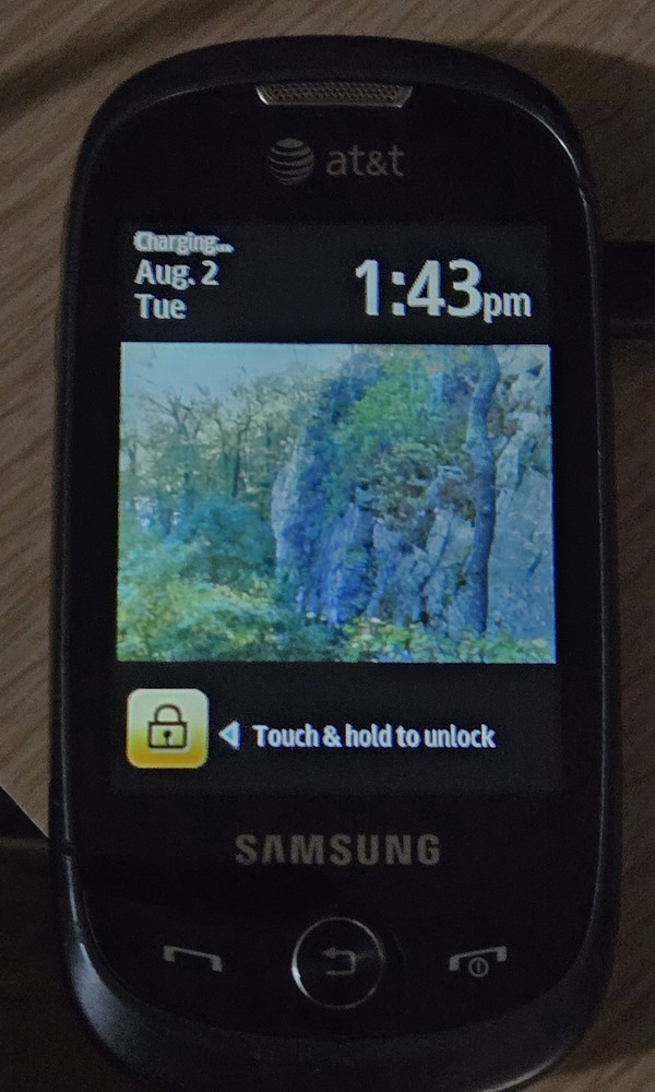 Samsung Flight II SGH-A927 AT&T QWERTY Slider Cell Phone – Tested & Working