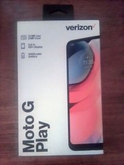 Verison MotoG Play 13MP rear 5MP front 6.5in.HD+ display & $50 refill card
