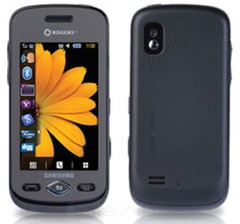 SAMSUNG FOREVER SGH-A886 ROGERS CHATR MOBILE NICE CELL PHONE CELLULAR HSPA TOUCH