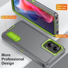 For Motorola Moto G Stylus 5G 2024 Case With 3-Layer Mil-Grade cover& kickstand