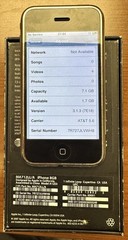 Apple iPhone 2G 8GB A1203 (2007) Matching Box IMEI Working Complete Set MA712LL/