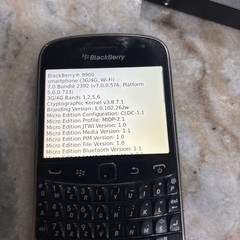BlackBerry Bold 9900 – Black (UNLOCKED) Smartphone – Working