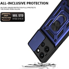 Moto G Play 2026 Phone Case, Multi-Angle Stand, Screen Protector for 2025/2026