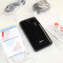 Rare Vintage Plum SYNC X210 Black Unlocked Smartphone Dual SIM In Box