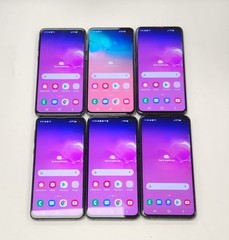 for trade-in Lot of 6 Used Samsung Galaxy S10e SM-G970U 128GB Black Unlocked