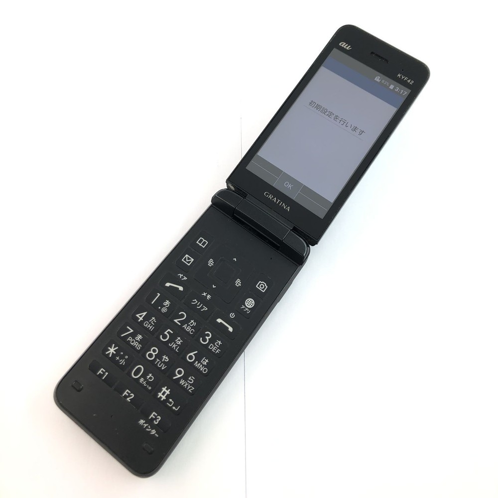 Kyocera With Scratches Kyf42/Gratina/356617221932982 Japanese Flip phone Garakei