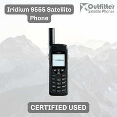 Iridium 9555 Satellite Phone With Prepaid / Postpaid SIM – CERTIFIED USED GRADES