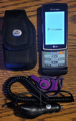 LG Glimmer UX830 – Gray ( U.S. Cellular ) Super Rare CDMA Slider Phone – Bundled