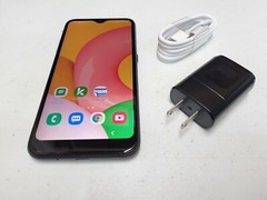 Samsung Galaxy A01 SM-A015A – 16GB – Black (Cricket Wireless) (Single SIM)
