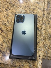 iPhone 12 Pro Max Unlocked Smartphone 128GB Pacific Blue