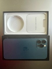 Apple iPhone 12 Pro Blue Wi-Fi Bluetooth Front Camera with Box & Accessories