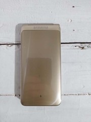 Original Samsung Galaxy Folder 2 G1650 Dual SIM Unlocked 16GB GOLD FLIP Phone