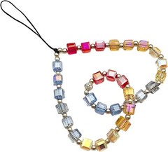 Beaded Camera Wrist Strap Cute Digital Camera Charm Lanyard Phone Chain Keychain