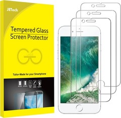3PCS Screen Protector for iPhone 8 Plus & iPhone 7 Plus 5.5 Inch Tempered Glass