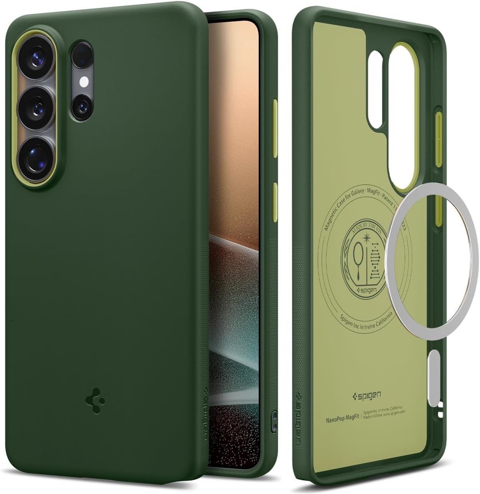 Case for Galaxy S26 Ultra for MagSafe Fast Wireless Charging AVO Green 78 charac