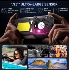 Ulefone Armor 29 Pro Thermal Version 5G Rugged Phone 32G+512G 6.67″ Dual Screen