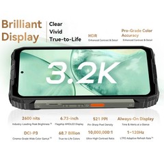 Blackview XPLORE 2 5G AI Rugged Smartphone 36GB+256GB Android 15 20000mAh NFC