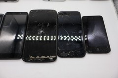 Lot Of 13 Mixed Android Apple Cell Phones or For Parts Only LG SAMSUNG IPHONE