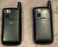 Palm Treo 700wx Cell Phone (Verizon) 2 phones. Untested