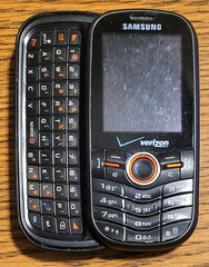 Samsung Intensity SCH-U450 – Gray and Black ( Verizon ) Cellular Slider Phone