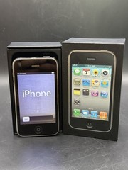 Vintage APPLE iPhone 3GS Black 8GB A1303 GSM w/ Original Box RARE
