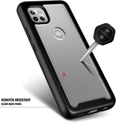 For Motorola Moto One 5G Case, Motorola UW Case with Built-in Screen Protection