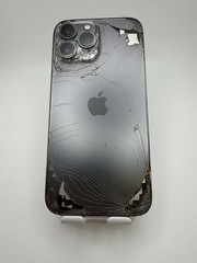 Apple iPhone 13 Pro Max – 128GB – Unlocked – Graphite – Cracked – Clean ESN