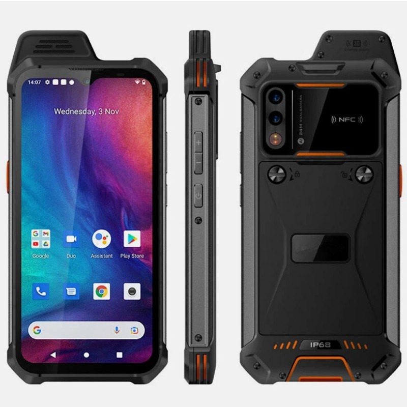 Unlocked Rugged 6.3-inch 4G Android Phone Smartphone PTT Intercom PoC Radio