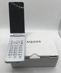 Mint SHARP AQUOS Keitai 3 flip phone 805SH 806SH Softbank Unlocked White SIMFree