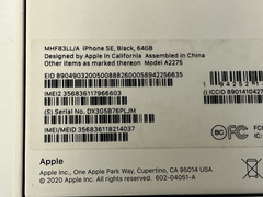 Apple iPhone SE 64GB, MHF83LL/A, Black AT&T Locked Model A2275