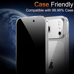 3 Pack for iPhone 17 Pro Max Privacy Screen Protector Tempered Glass Accessories