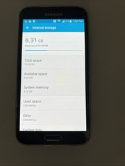 Samsung Galaxy S5 SM-G900T 16GB T-Mobile GSM Android-Used Good Sticky Back Covr