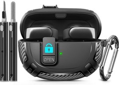 2024 Black Hard Case Cover for Bose Ultra Open Earbuds with Cleaner Kit & Keycha
