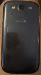 Samsung Galaxy S3 SPH-L710 Gray (Sprint) 16GB Fast Ship Good Used Cracked
