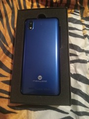 Maxwest Nitro5R Blue Cell Phone Device