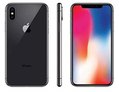 Apple iPhone X – 64 GB – Space Gray Factory (Unlocked)-Excellent Condition
