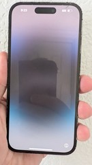 Apple iPhone 14 Pro – 256 GB – Space Black (Unlocked),reset, cracked screen