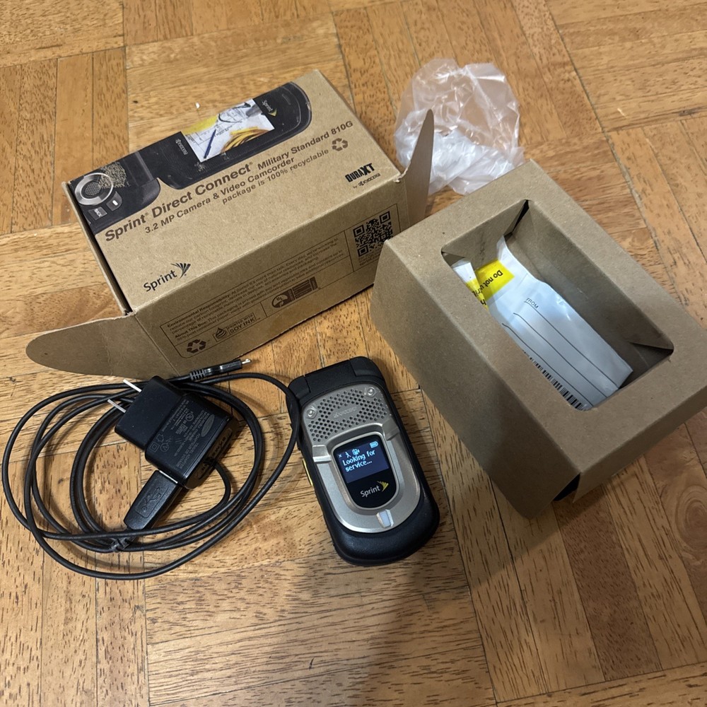 Kyocera DuraXT – Black (Sprint) Military Standard 810G E4277 0604-02T