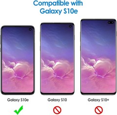 1. For Samsung Galaxy S10e Slim Fit Case, Shock-Absorption Carbon Fiber Design