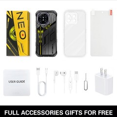 Rugged Smartphone S26 Ultra 12+256G Unlocked Cell Phone Dual SIM 5G 10000mAh NFC