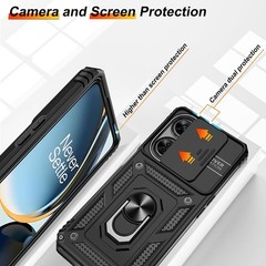 Fit for OnePlus Nord N30 5G Case with Slide Camera Cover & Screen Protector (2 P