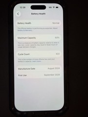 Apple iPhone 16 Pro 128GB White, SIM Locked, Bluetooth, Wi-Fi, iOS 26.4.1